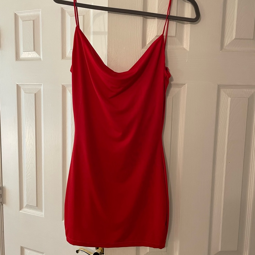 Superdown Red Dress